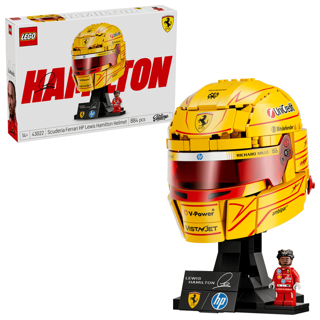 LEGO Editions 43022 Casco di lewis hamilton scuderia Ferrari HP