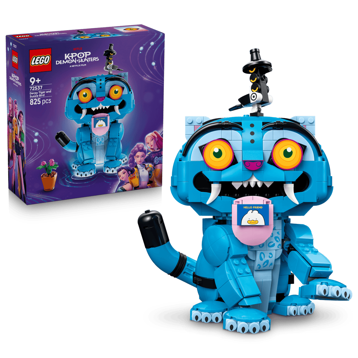 LEGO Kpop Demon Hunter Derpy la tigre e Sussie la gazza