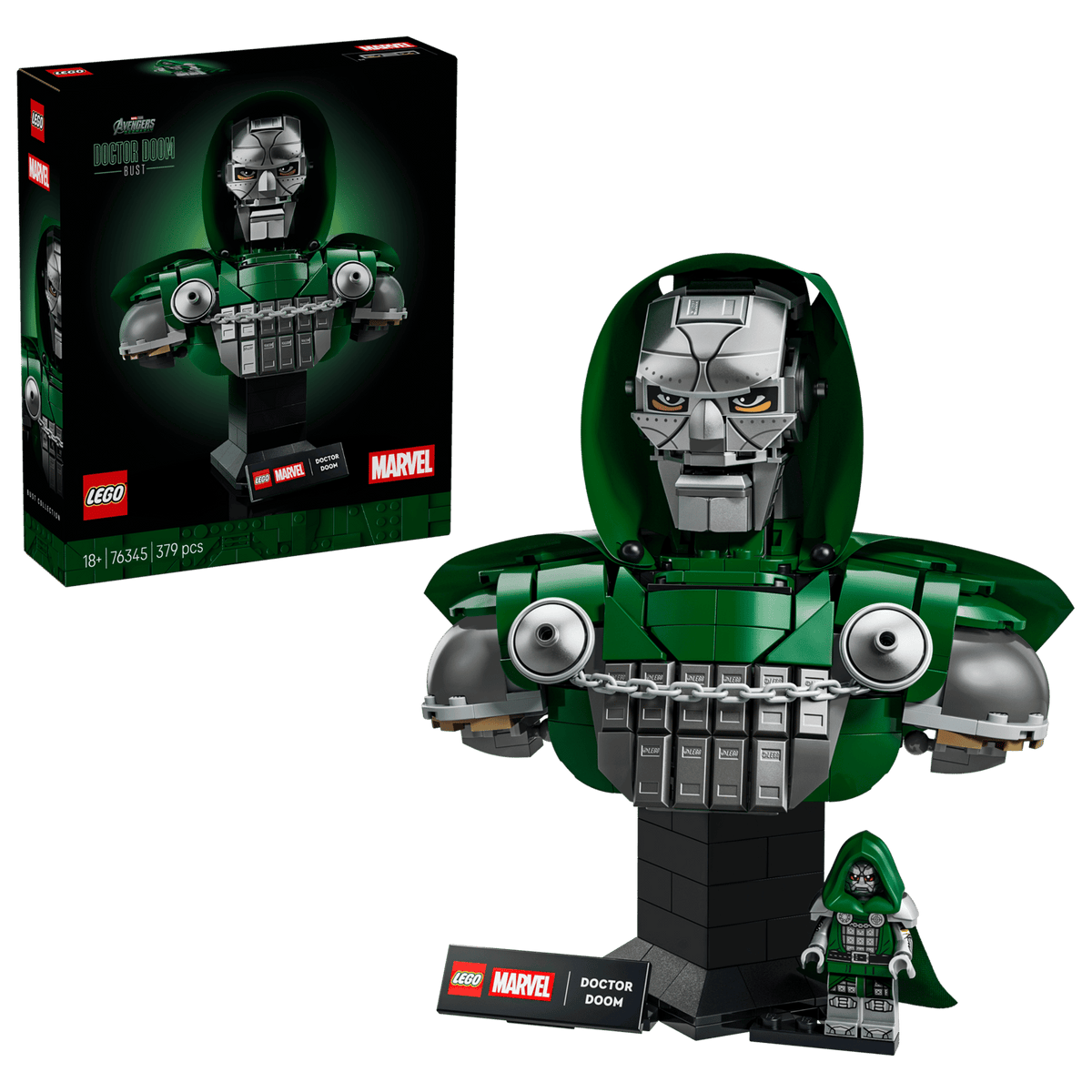 LEGO Marvel Busto Dottor Doom