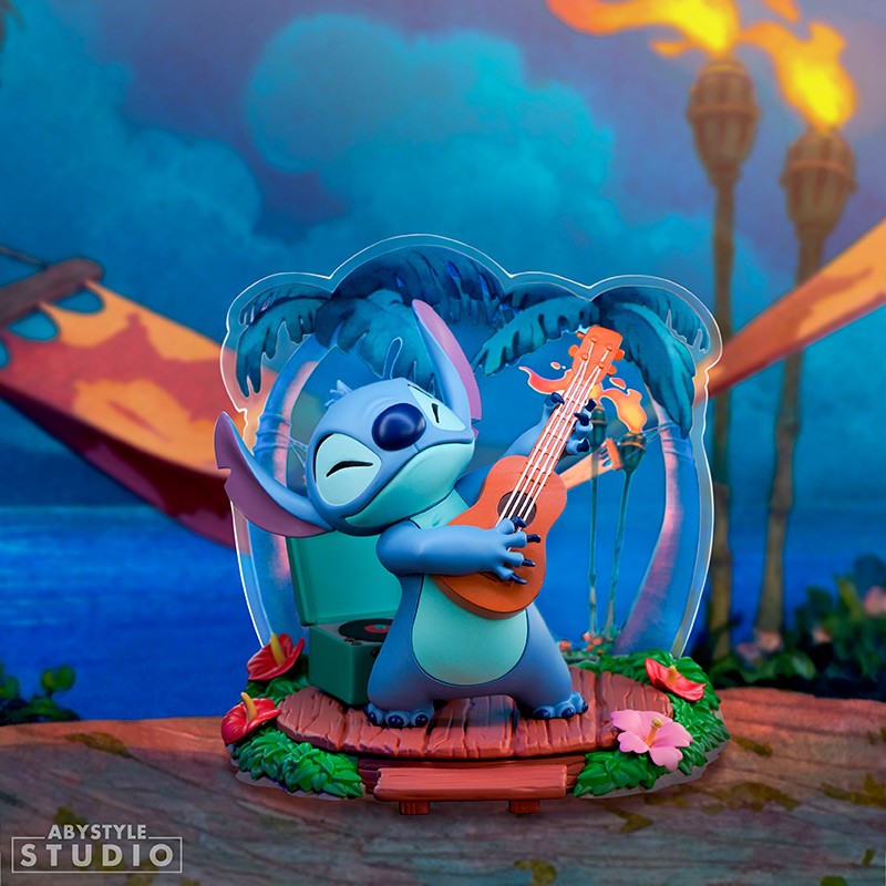 Lilo & Stitch - Figure Stitch con Chitarra