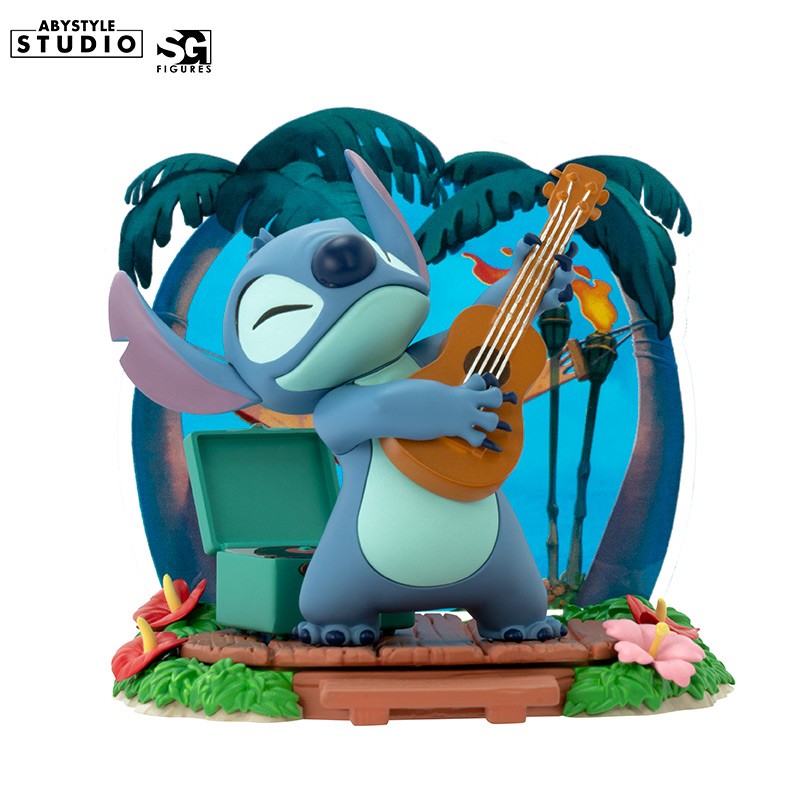 Lilo & Stitch - Figure Stitch con Chitarra