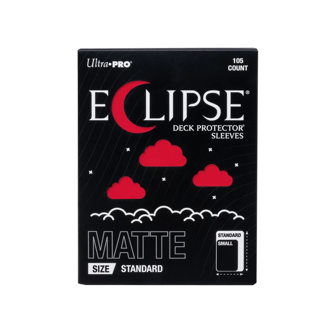 Ultra Pro Eclipse - Matte Standard Sleeves Apple Red