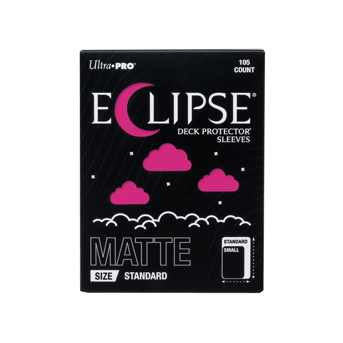 Ultra Pro Eclipse - Matte Standard Sleeves Hot Pink