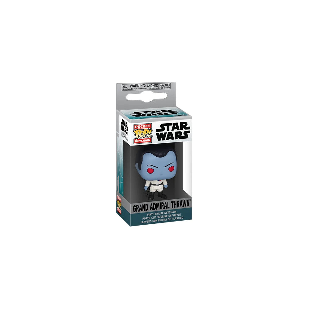 Funko Pop - Star Wars - Portachiavi Grand Admiral Thrawn