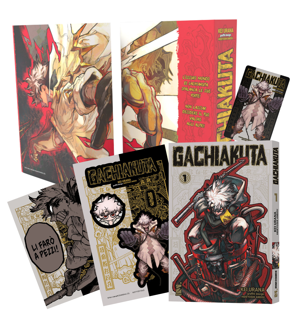 Gachiakuta Chibigurumi Vol. 1 - Complete Set of 4