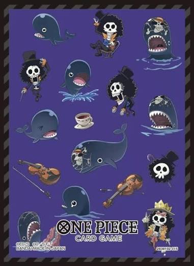 One Piece Card Game - Official Sleeves TCG+ Store Edition Brook and Lampoon