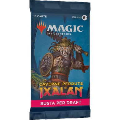 Magic the Gathering - Le Caverne Perdute di Ixalan - Busta di Gioco per Draft ITA