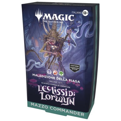 Magic the Gathering - Lorwyn Eclipse - Mazzo Commander Maledizione della Piaga ITA