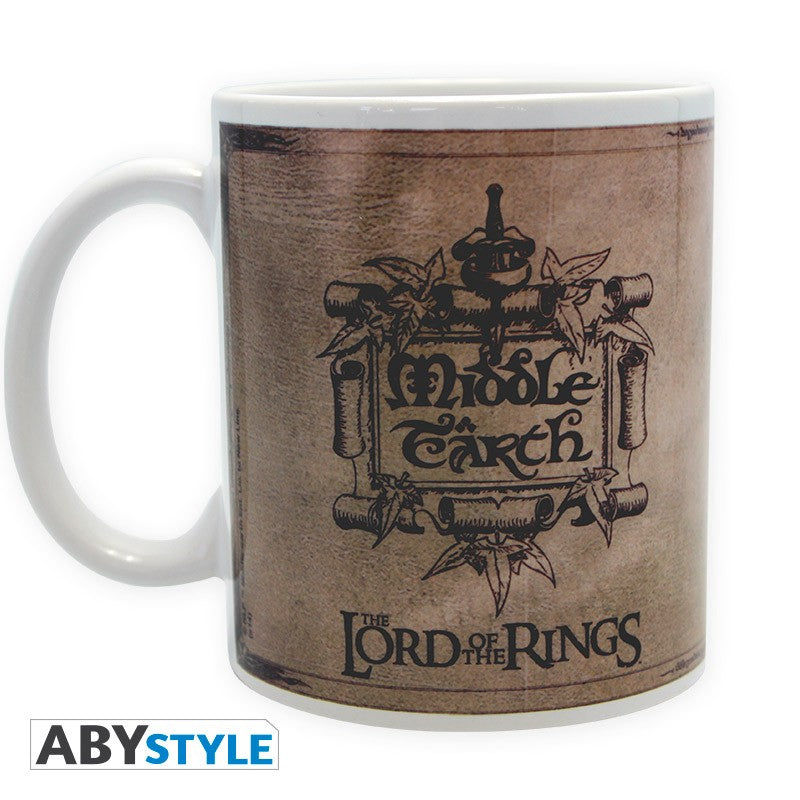 Lord of the Rings -  Tazza Mappa