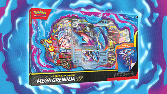 Pokemon - Collezione Premium Mega Greninja-ex ITA