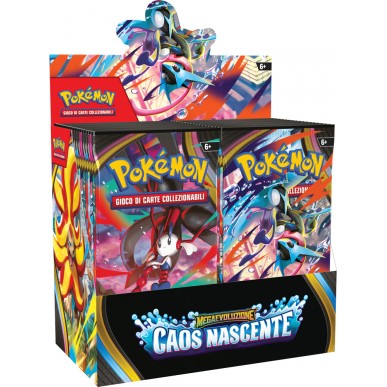 Pokemon - Megaevoluzione: Caos Nascente -Booster Display ITA
