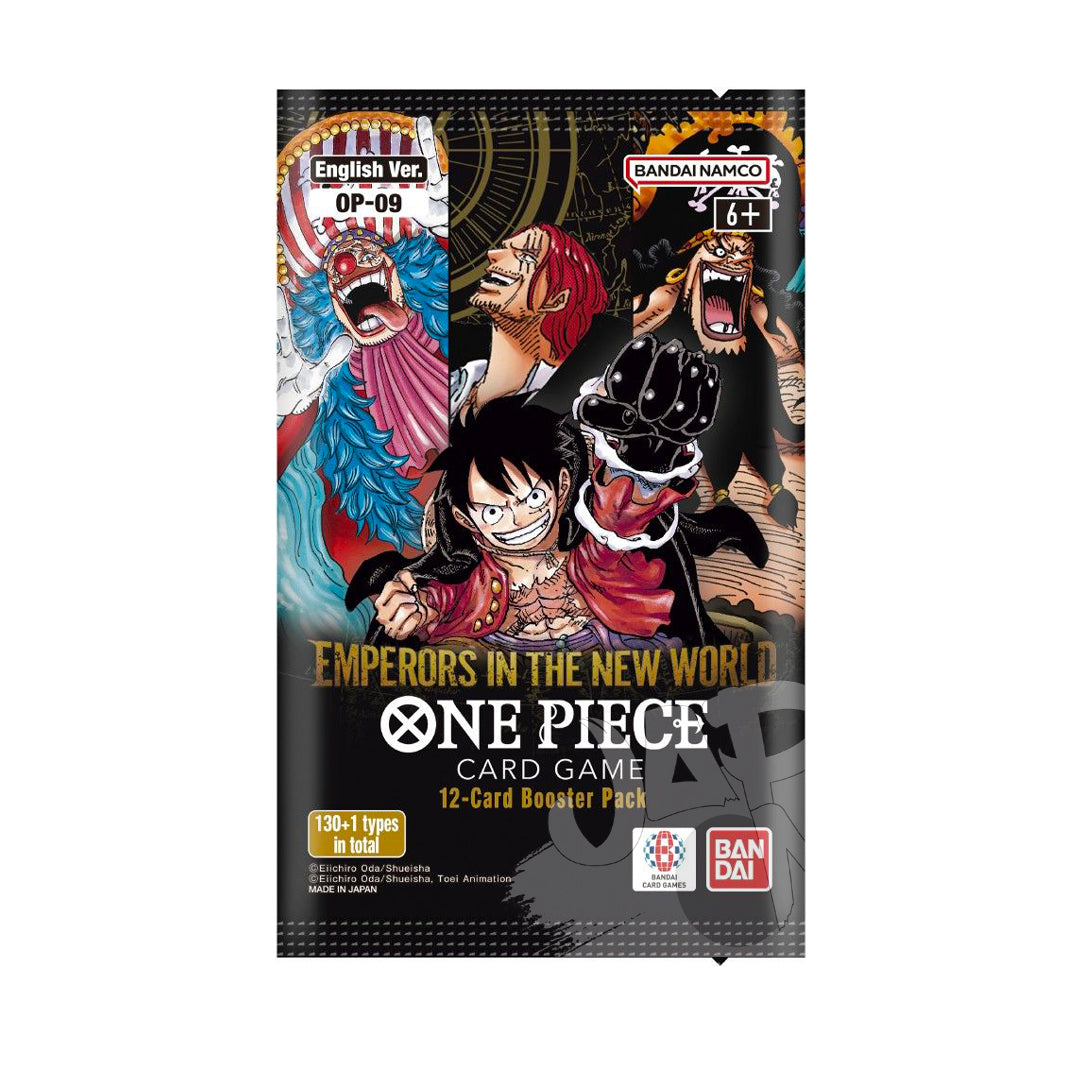 One Piece - Card Game OP 09 Emperor in the New World Bustina