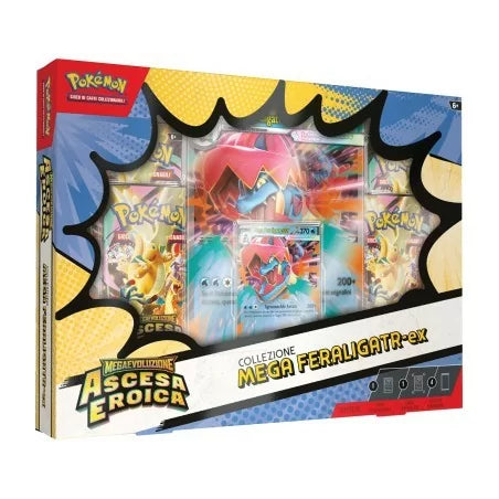 Pokemon - Megaevoluzione - Ascesa Eroica - Mega Feligatr Ex ITA