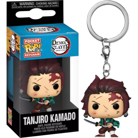 Funko Pop - Demon Slayer - Portachiavi Tanjiro