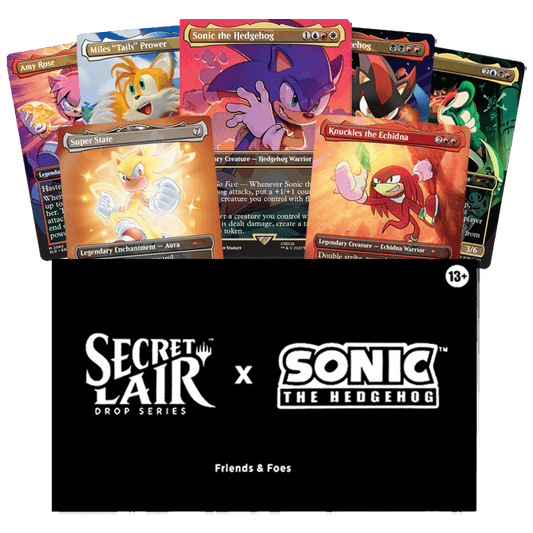 Magic The Gathering - Secret Lair x Sonic The Hedgehog - Friend & Foes