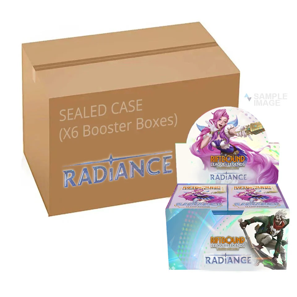 RiftBound: League of Legends: Radiance - Case 6xBooster Pack 24 Bustine ENG