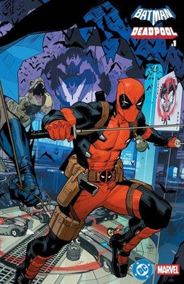 Batman/Deadpool Varian Wraparound di Dan Mora