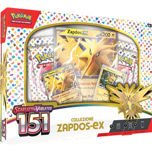 Pokemon - Scarlatto & Violetto: 151 - Collezione Zapdos-ex (ITA)