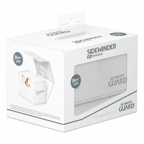 Ultimate Guard Deck Case Sidewinder Xenoskin 80+ White