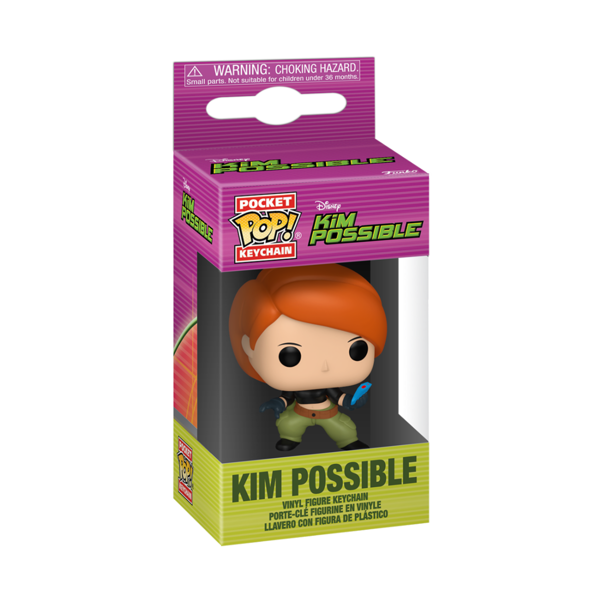 Funko Pop - Kim Possible - Portachiavi Kim