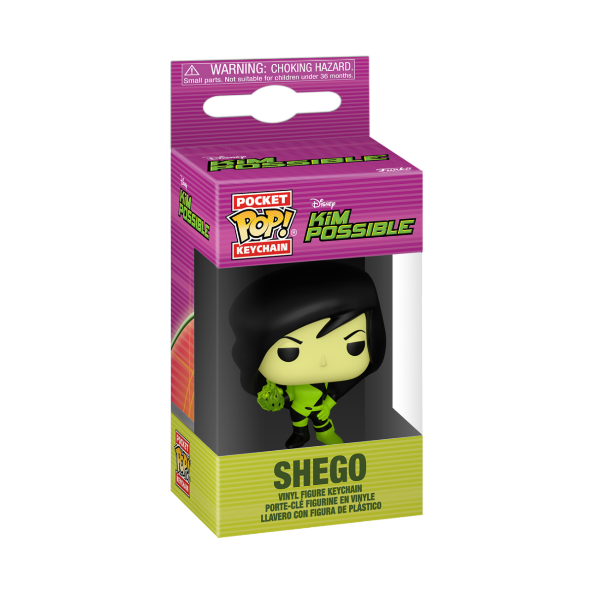 Funko Pop - Kim Possible - Portachiavi Shego