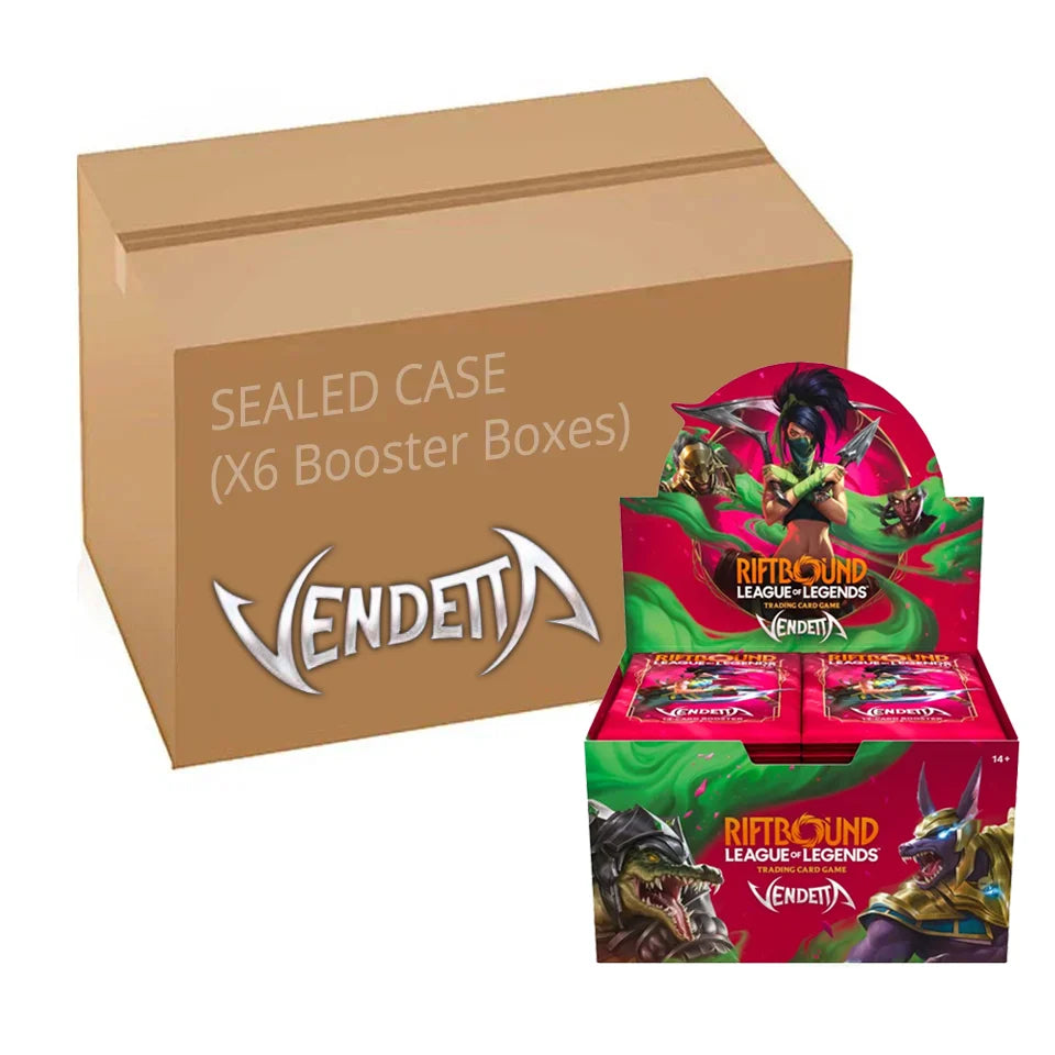 RiftBound: League of Legends: Vendetta -  Case 6xBooster Pack 24 Bustine ENG