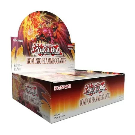 Yu Gi Oh! - Dominio Fiammeggiante - Display da 24 Buste (1a Edizione - ITA)