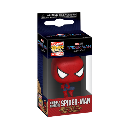 Funko Pop - Marvel - Portachiavi Friendly Spider Man
