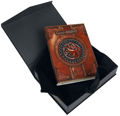 Notebook Fire & Blood Targaryen