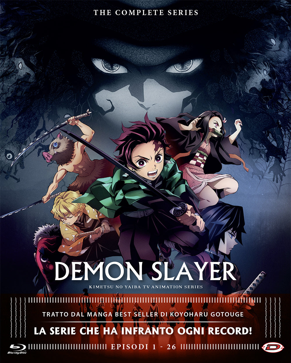 Demon Slayer - The Complete Series (Eps 01-26) (4 Blu - Ray)
