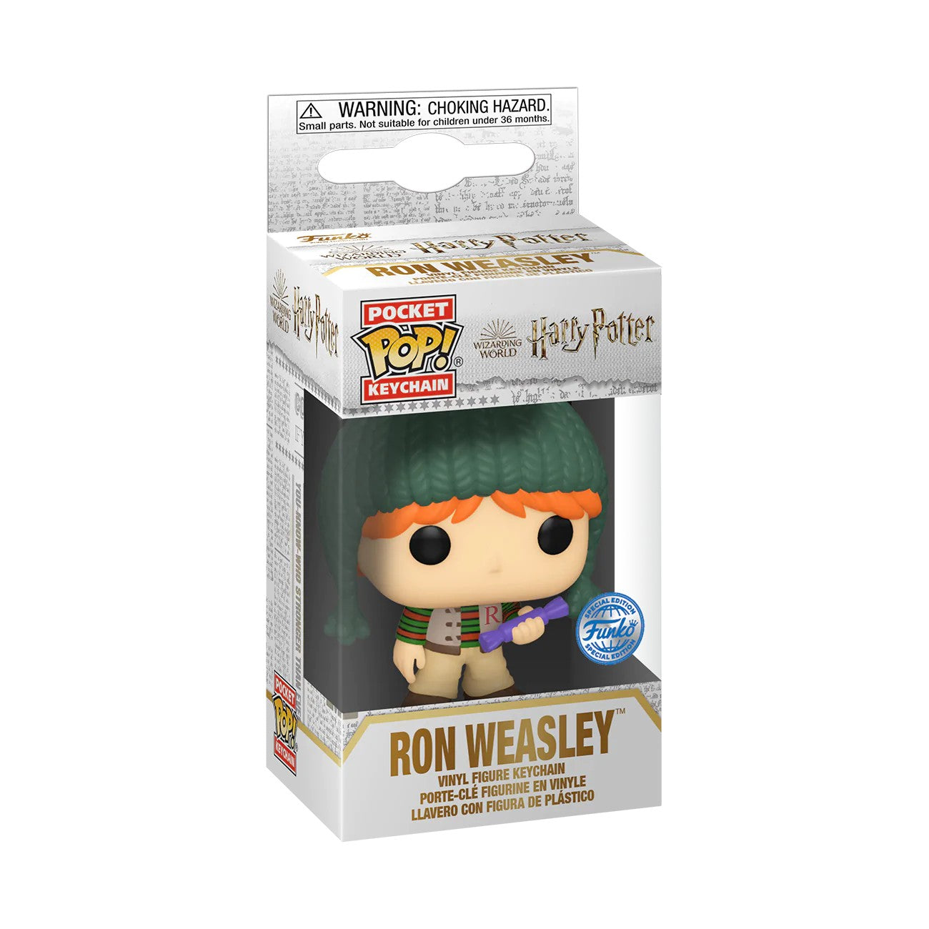 Funko Pop - Harry Potter - Portachiavi Ron Weasley