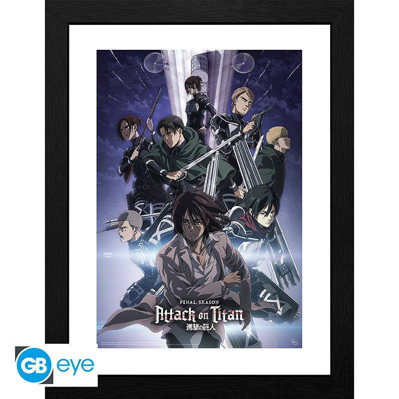 L'attacco dei Giganti - Framed Poster Stagione 4