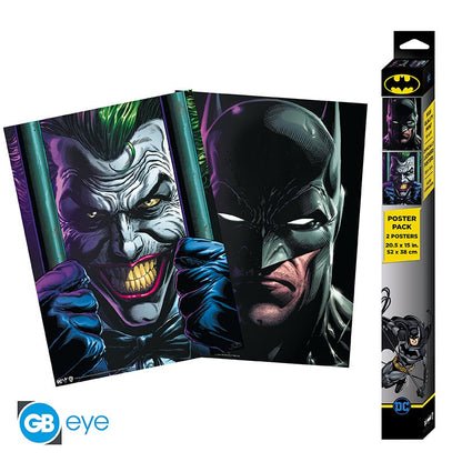 DC Comics - Coppia Poster Joker & Batman