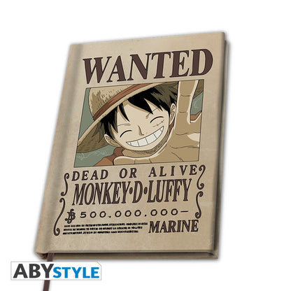 One Piece - Quaderno Luffy Wanted
