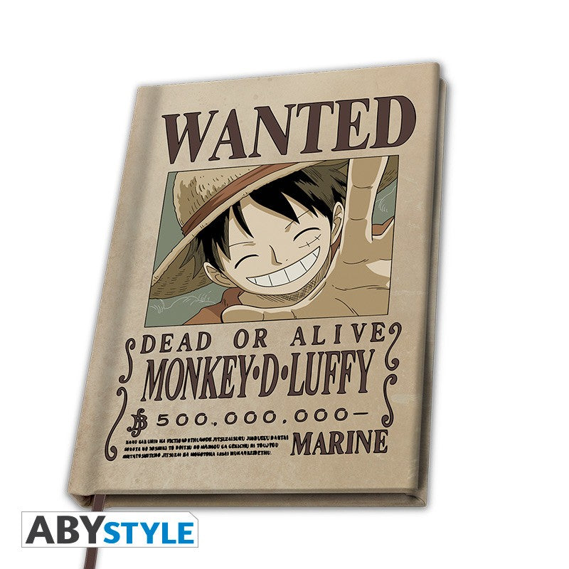 One Piece - Quaderno Luffy Wanted