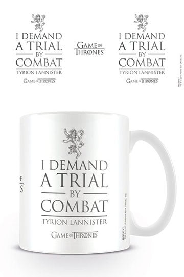 Tazza I Demand a Trial by Combat