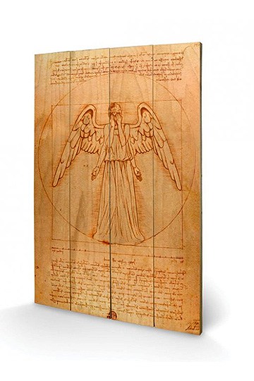 Doctor Who - Wooden Wall Art Weeping Angel