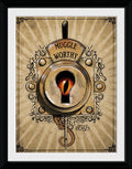 Poster con Cornice Muggle Worthy