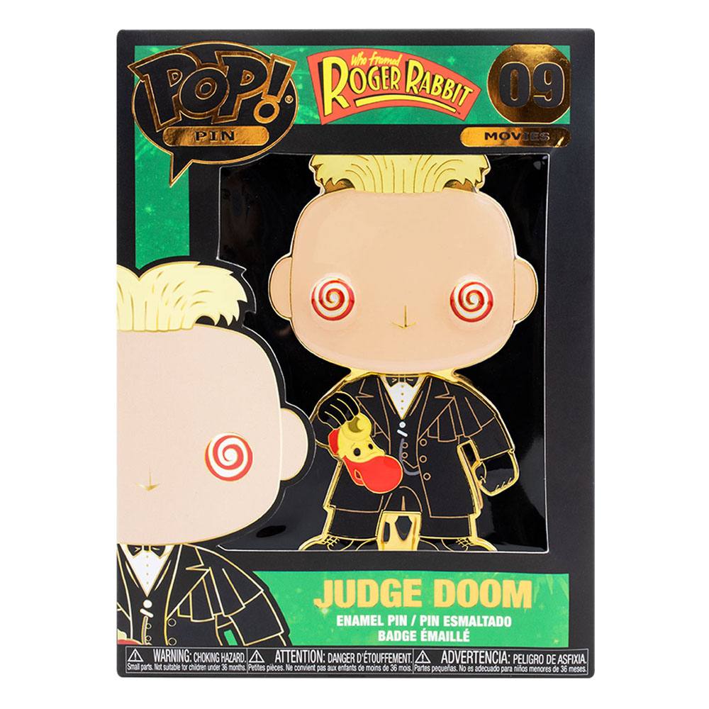 Funko Pop Pin Roger Rabbit - Judge Doom